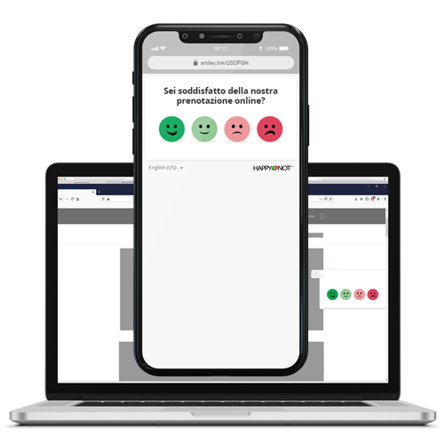 Smiley Digital misura la soddisfazione online dei tuoi clienti su ogni dispositivo e app
